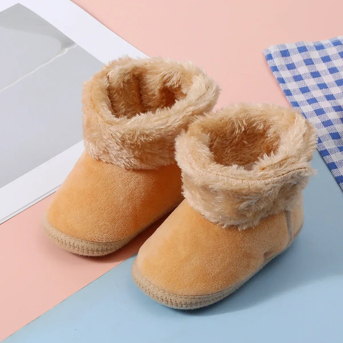 Cozy Baby Booties With Non Slip Soles For Infants 0 To 12 Months - ToylandEU