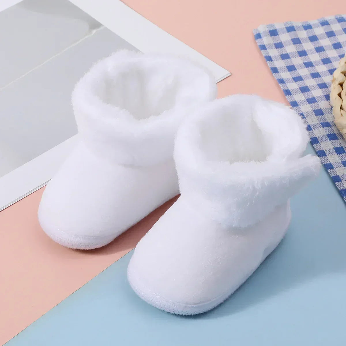 Cozy Baby Booties With Non Slip Soles For Infants 0 To 12 Months - ToylandEU