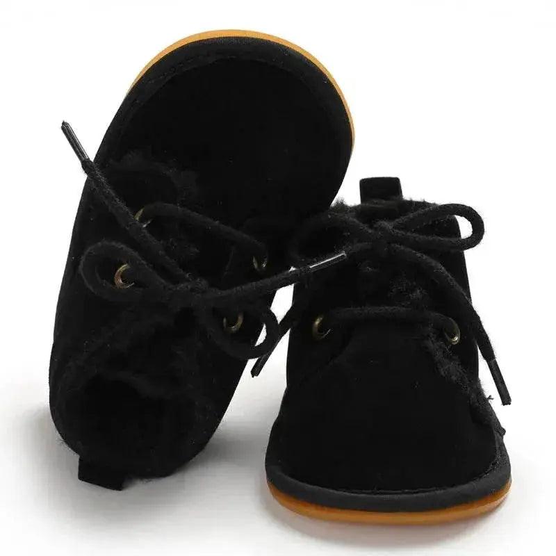  Cozy Baby Boots Lace Up Furry Lining Toyland EU -  ToylandEU™