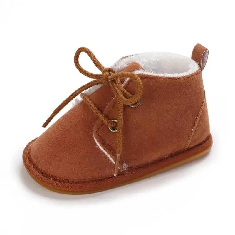  Cozy Baby Boots Lace Up Furry Lining Toyland EU -  ToylandEU™