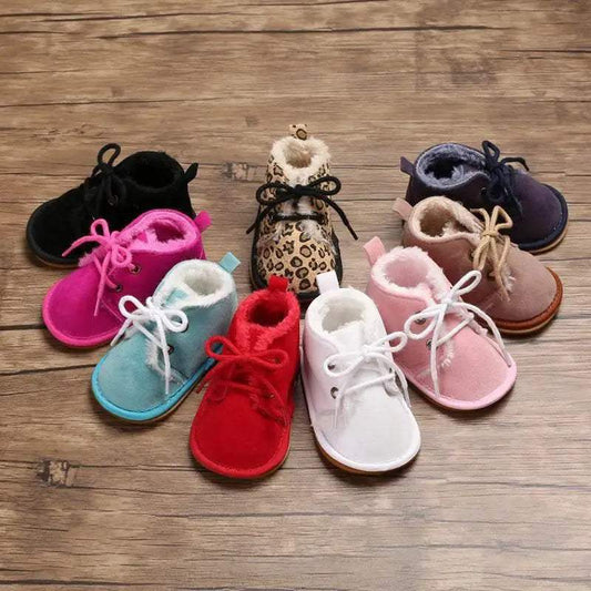  Cozy Baby Boots Lace Up Furry Lining Toyland EU -  ToylandEU™