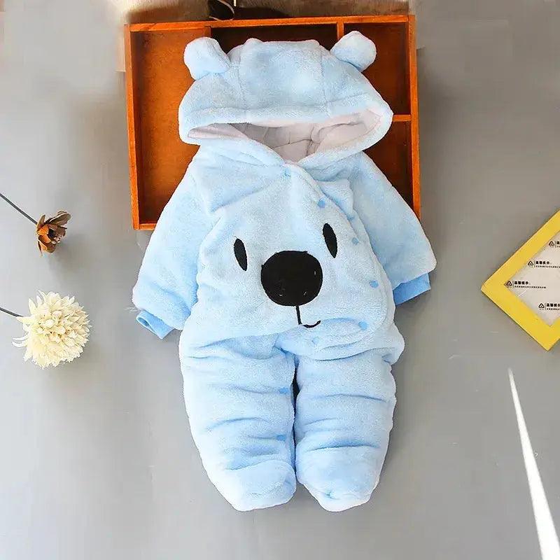  Cozy Baby Romper Hooded 0To1Y Thick Cotton Toyland EU -  ToylandEU™