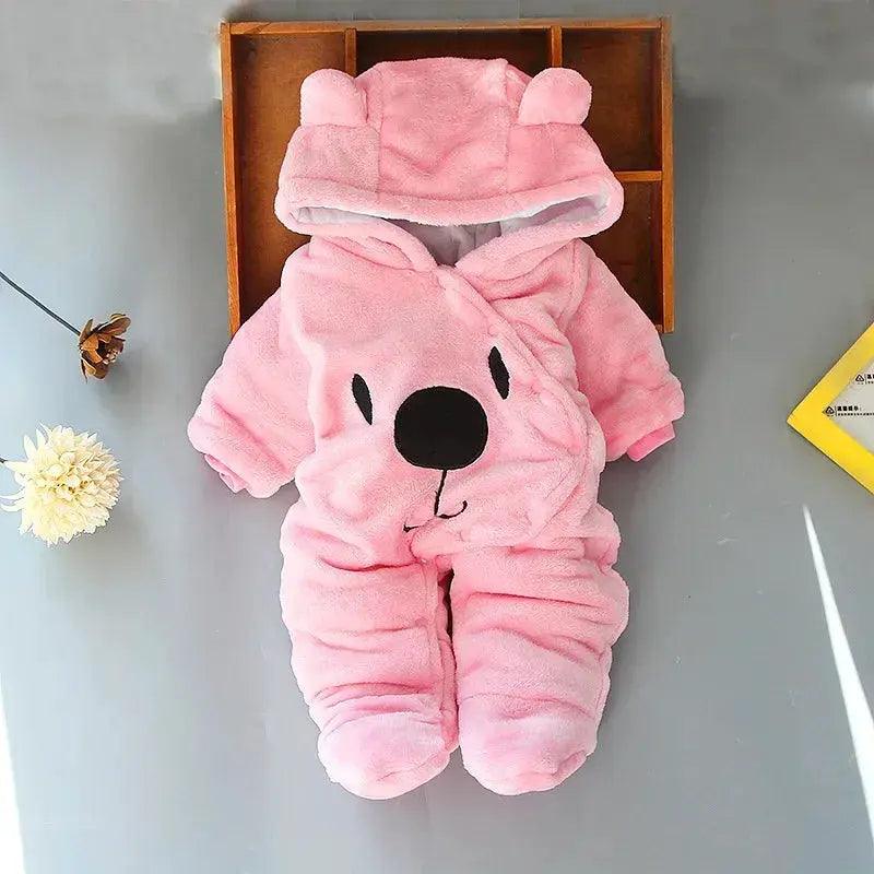  Cozy Baby Romper Hooded 0To1Y Thick Cotton Toyland EU -  ToylandEU™