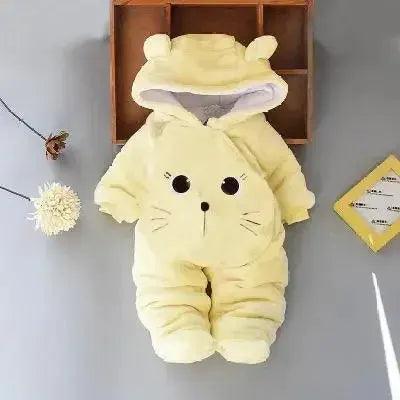  Cozy Baby Romper Hooded 0To1Y Thick Cotton Toyland EU -  ToylandEU™