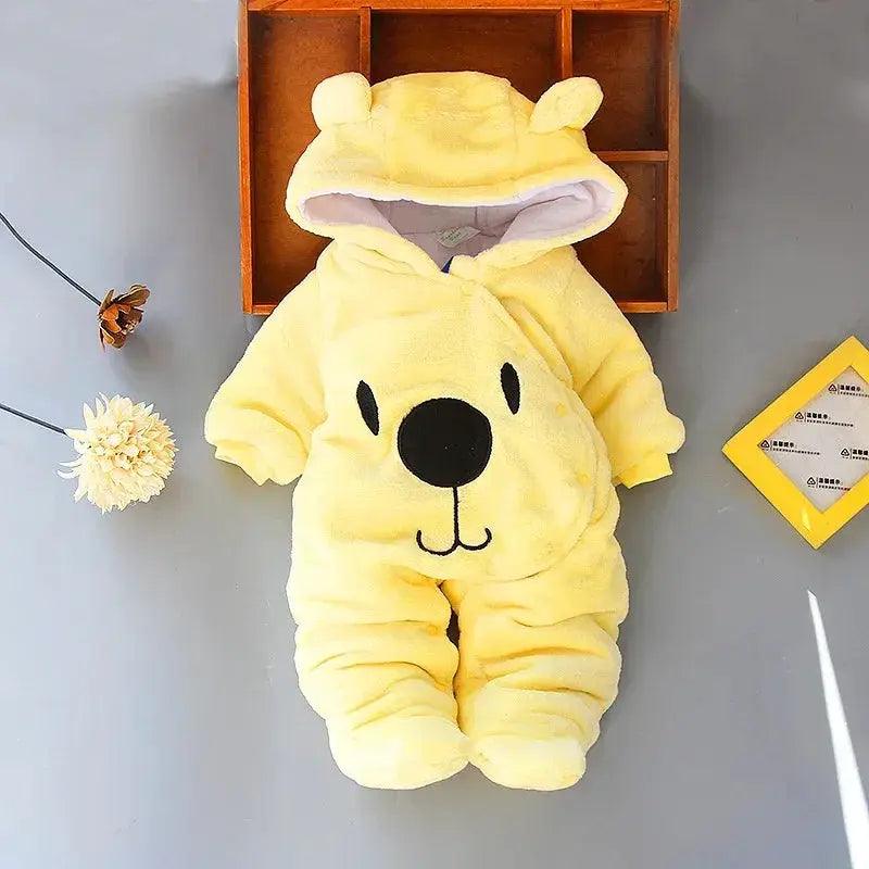  Cozy Baby Romper Hooded 0To1Y Thick Cotton Toyland EU -  ToylandEU™