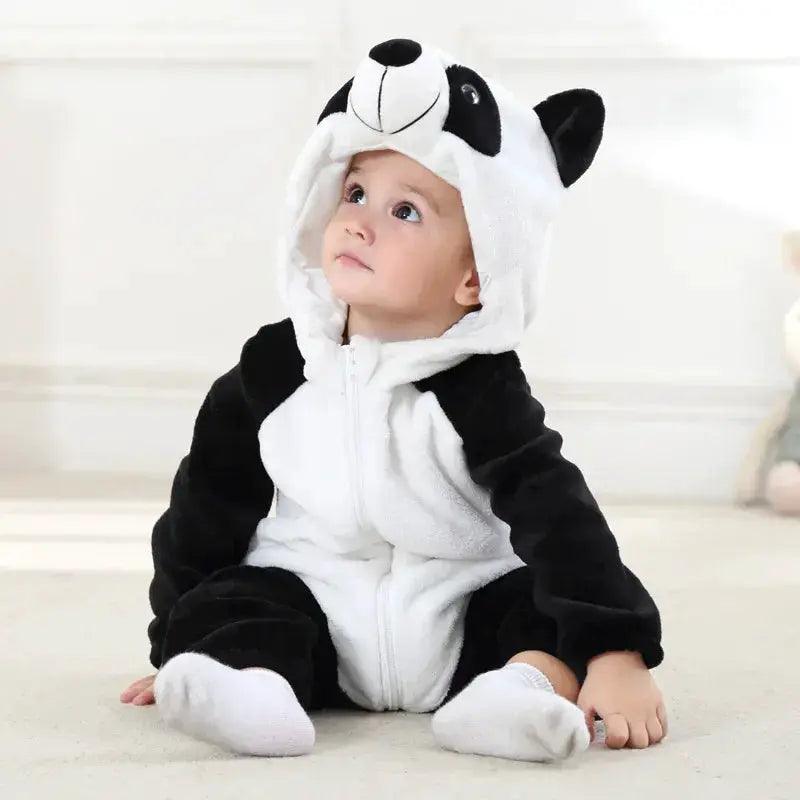  Cozy Baby Romper Hooded Zippered Flannel Toyland EU -  ToylandEU™