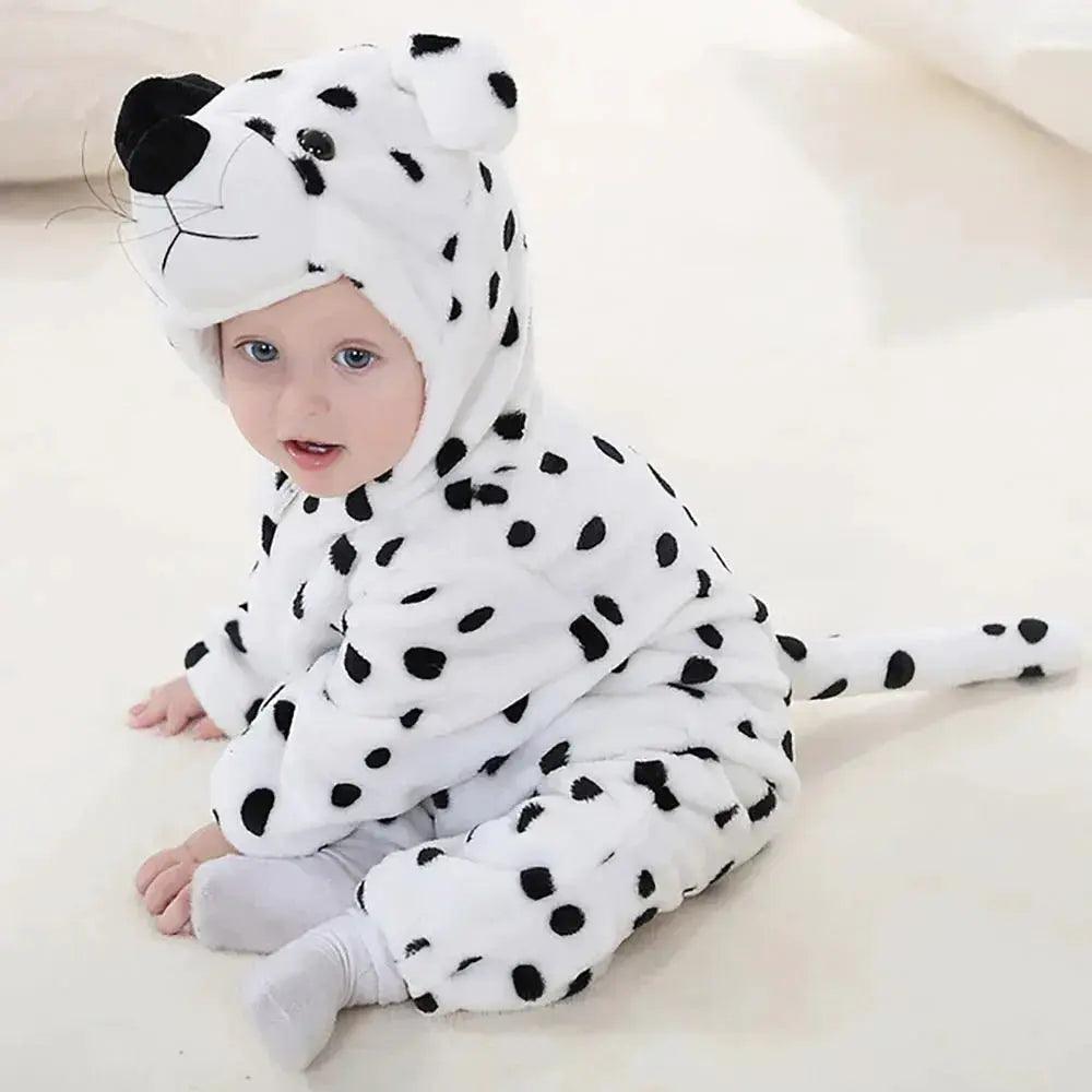  Cozy Baby Romper Hooded Zippered Flannel Toyland EU -  ToylandEU™