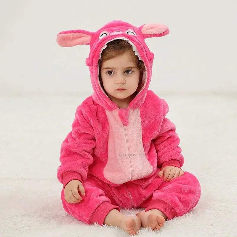  Cozy Baby Romper Hooded Zippered Flannel Toyland EU -  ToylandEU™