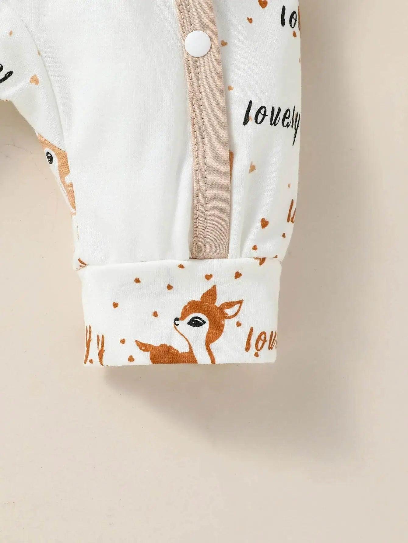  Cozy Baby Romper Set 0 to 12M Animal Print Toyland EU -  ToylandEU™
