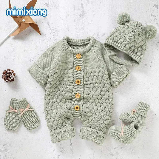  Cozy Baby Rompers 2 Piece Set Unisex - Toyland EU -  ToylandEU™
