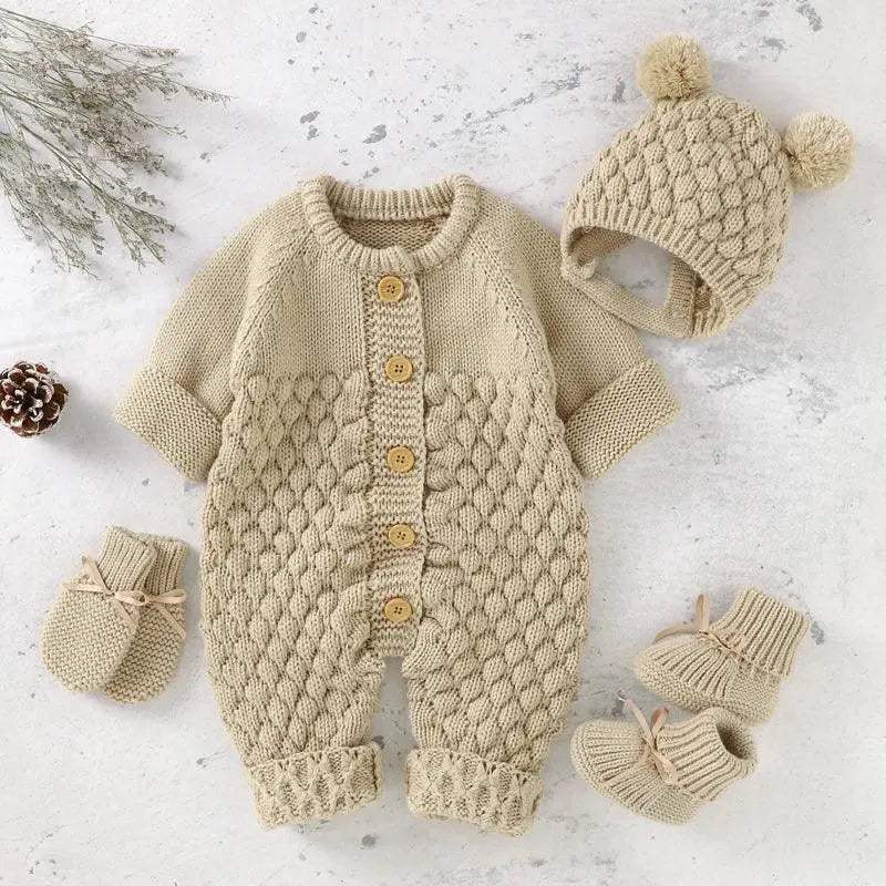  Cozy Baby Rompers 2 Piece Set Unisex - Toyland EU -  ToylandEU™