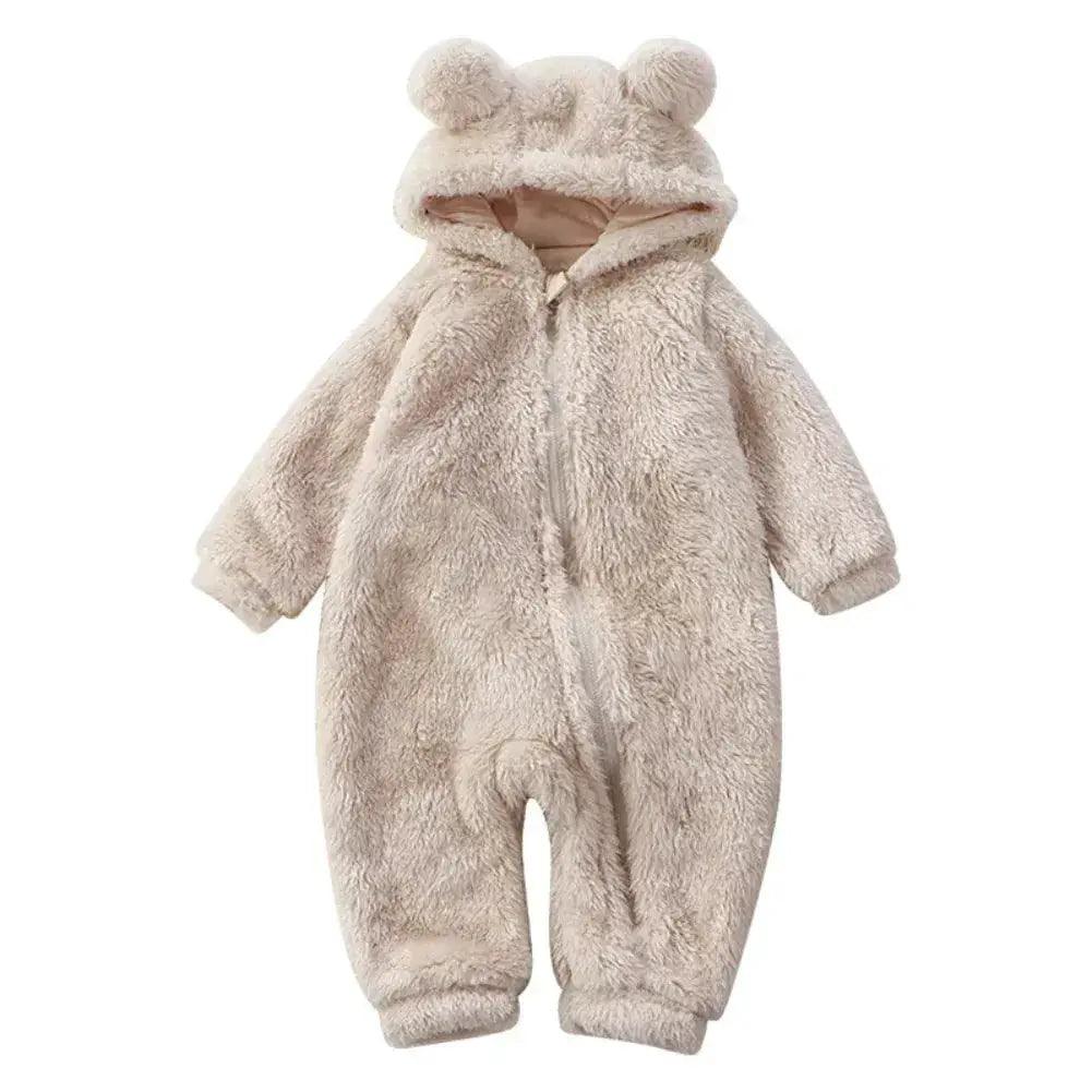  Cozy Baby Rompers Bear Hood Zipper 0 To 24M Toyland EU -  ToylandEU™