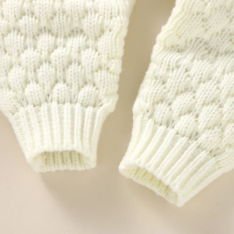 Cozy Baby Rompers Unisex Two Piece Set With Long Sleeve For Newborns - ToylandEU