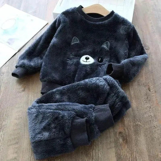  Cozy Bear Print 2 Piece Pajama Sets For Kids Toyland EU -  ToylandEU™