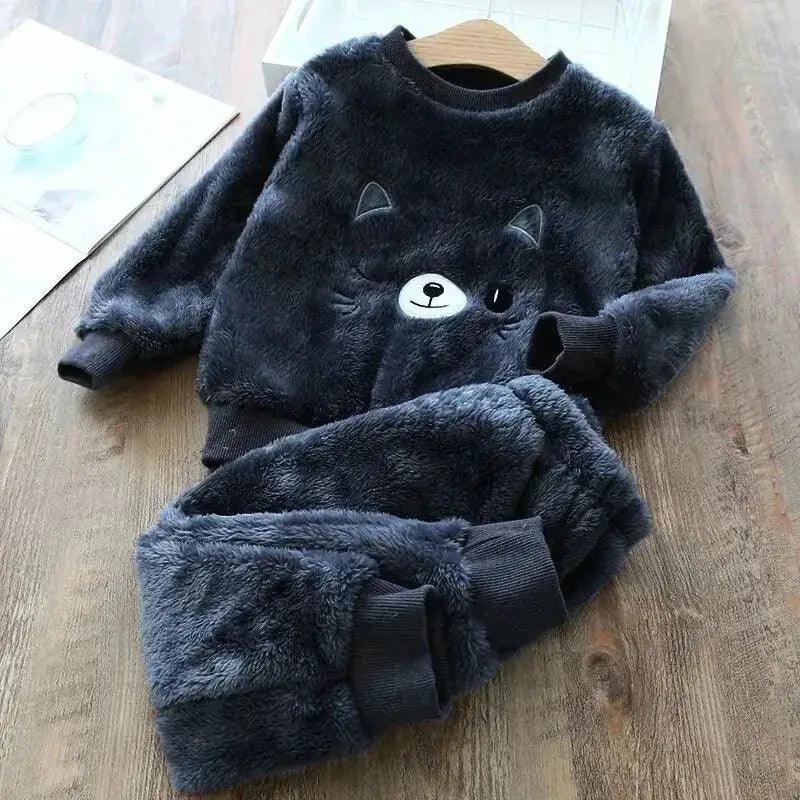  Cozy Bear Print 2 Piece Pajama Sets For Kids Toyland EU -  ToylandEU™
