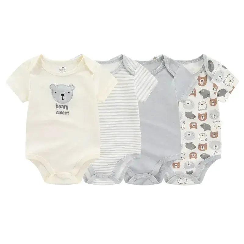  Cozy Bodysuits 4 Piece Cartoon Set Toyland EU -  ToylandEU™