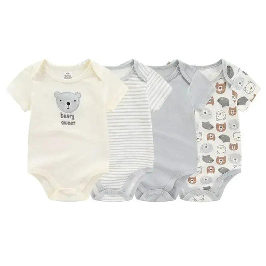  Cozy Bodysuits 4 Piece Cartoon Set Toyland EU -  ToylandEU™