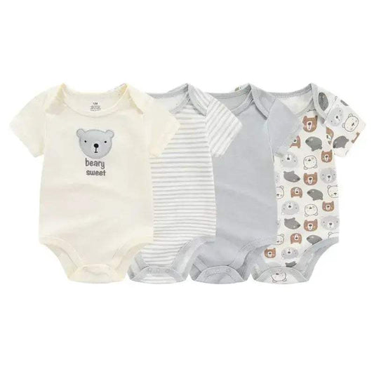  Cozy Bodysuits 4 Piece Cartoon Set Toyland EU -  ToylandEU™