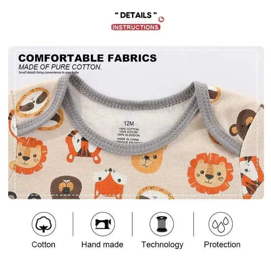  Cozy Bodysuits 4 Piece Cartoon Set Toyland EU -  ToylandEU™