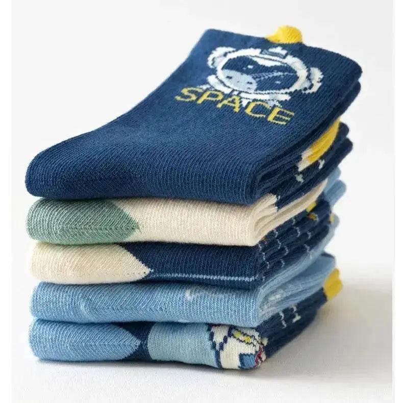  Cozy Cartoon Astronaut 3To6Y Socks Toyland EU -  ToylandEU™