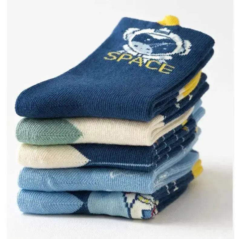  Cozy Cartoon Astronaut 3To6Y Socks Toyland EU -  ToylandEU™