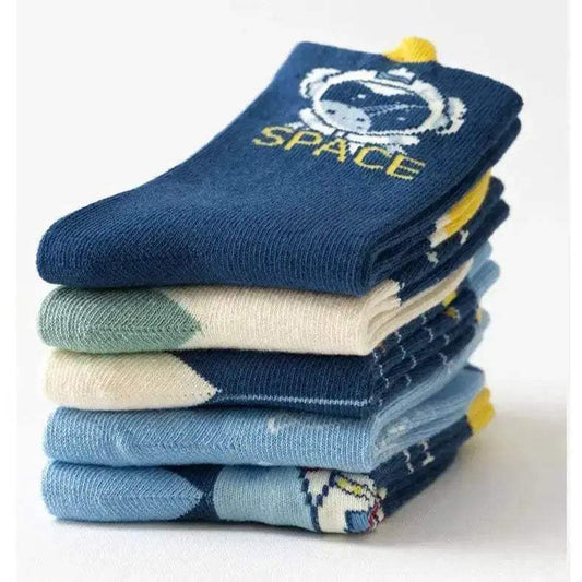  Cozy Cartoon Astronaut 3To6Y Socks Toyland EU -  ToylandEU™