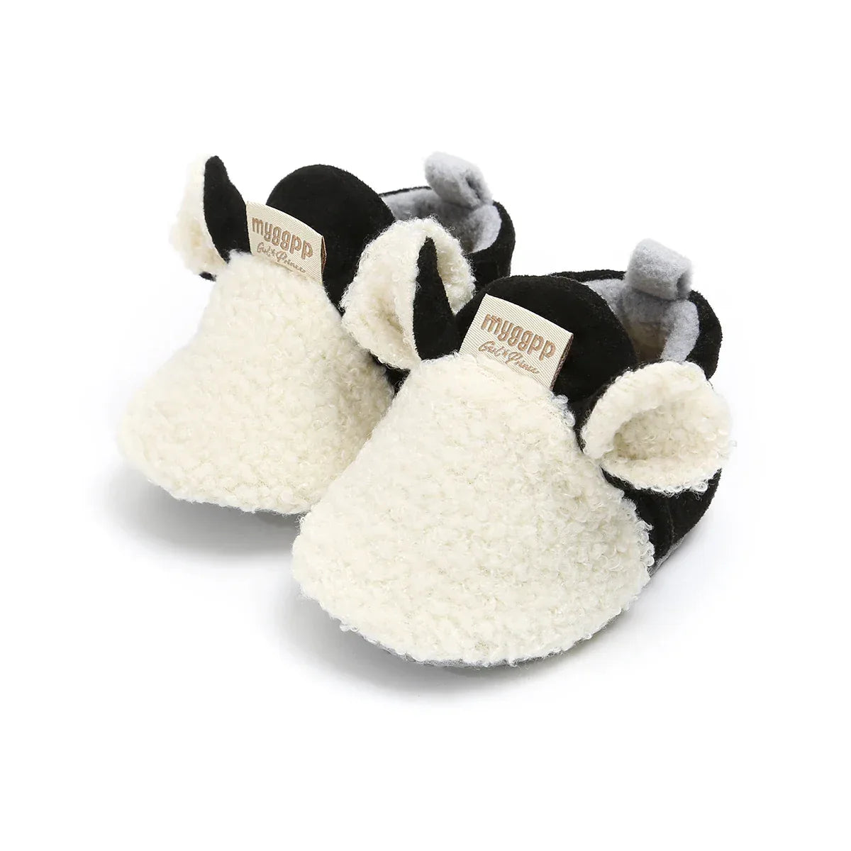 Cozy Cartoon Baby Boots With Fleece Lining For Indoor Outings - ToylandEU