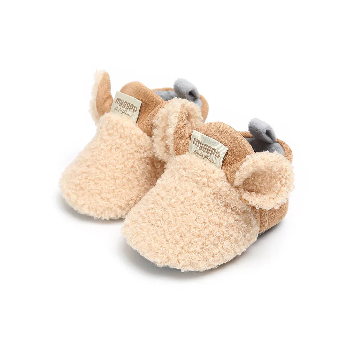 Cozy Cartoon Baby Boots With Fleece Lining For Indoor Outings - ToylandEU