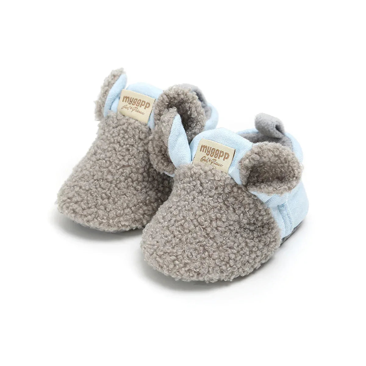 Cozy Cartoon Baby Boots With Fleece Lining For Indoor Outings - ToylandEU