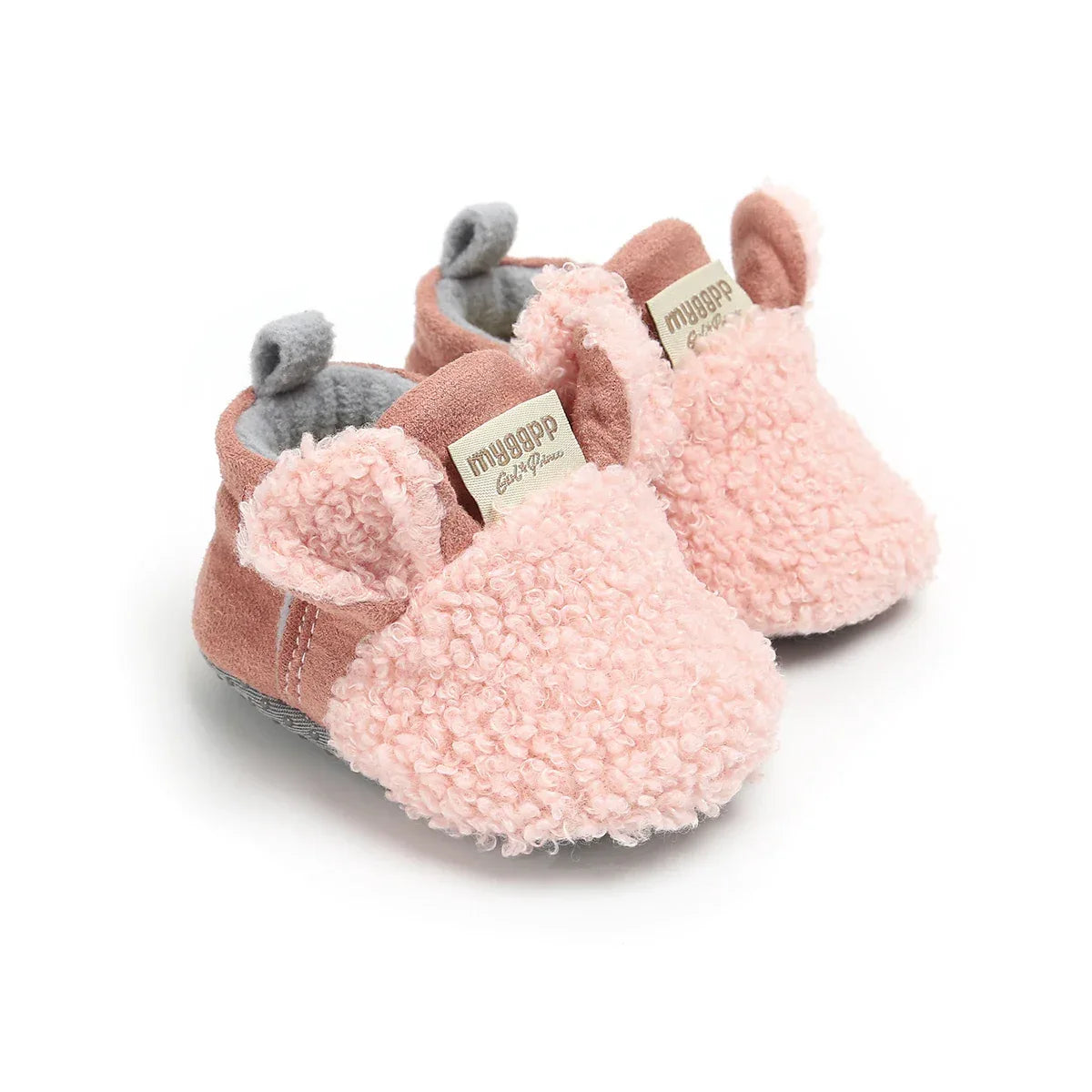 Cozy Cartoon Baby Boots With Fleece Lining For Indoor Outings - ToylandEU