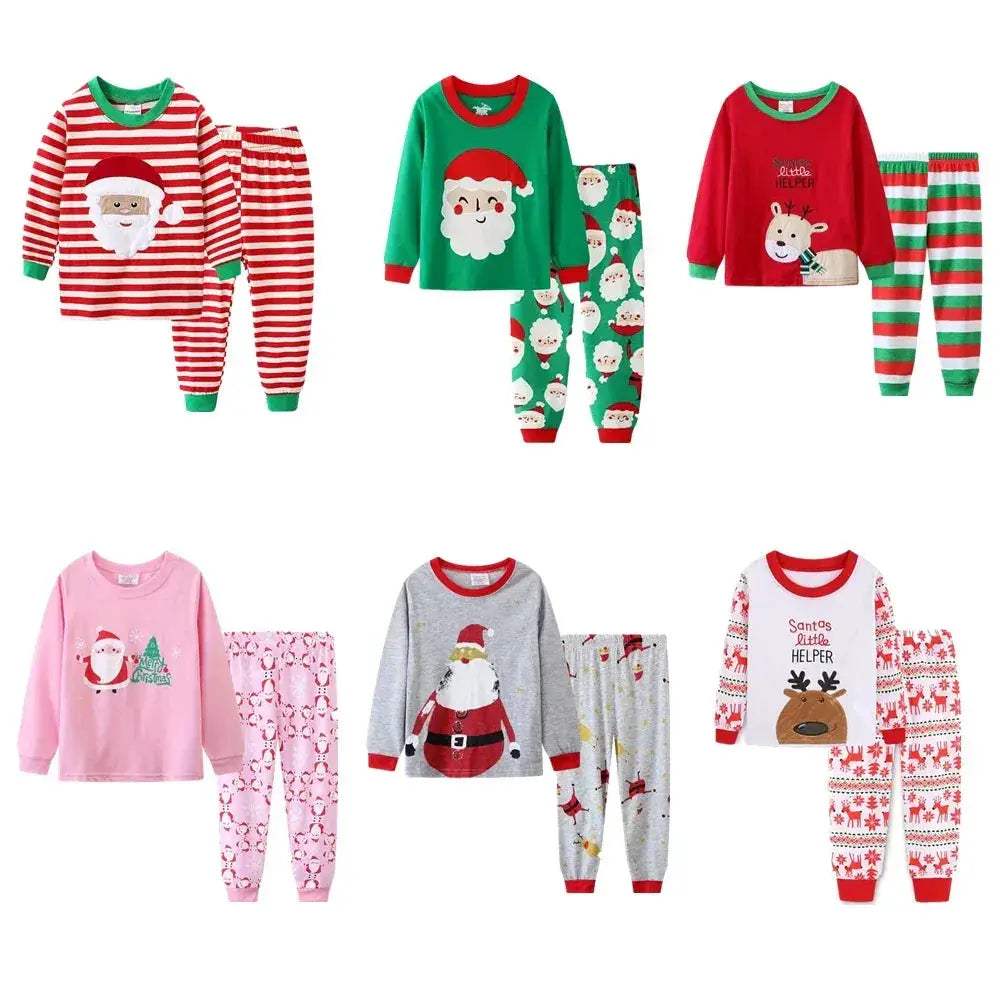  Cozy Cartoon Christmas Pajamas 2 Piece Set Toyland EU -  ToylandEU™