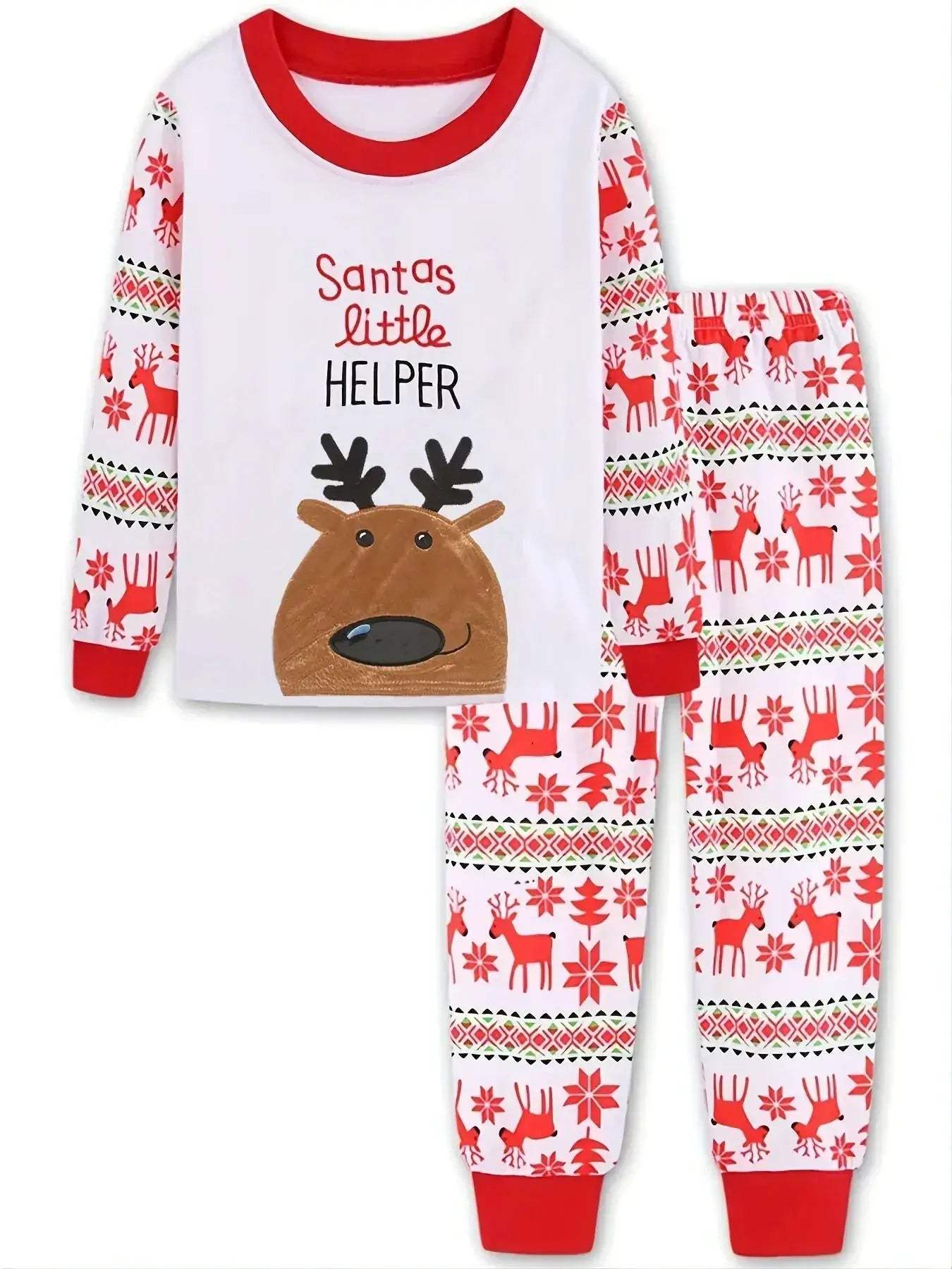  Cozy Cartoon Christmas Pajamas 2 Piece Set Toyland EU -  ToylandEU™