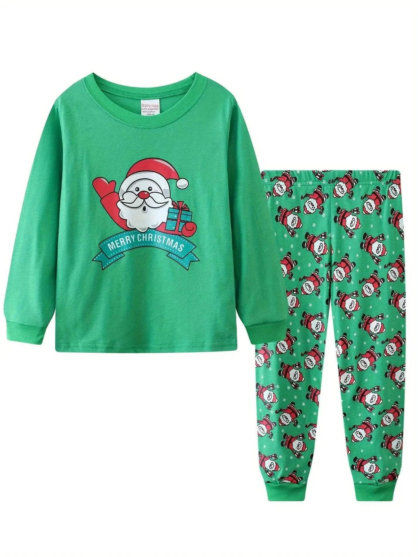  Cozy Cartoon Christmas Pajamas 2 Piece Set Toyland EU -  ToylandEU™
