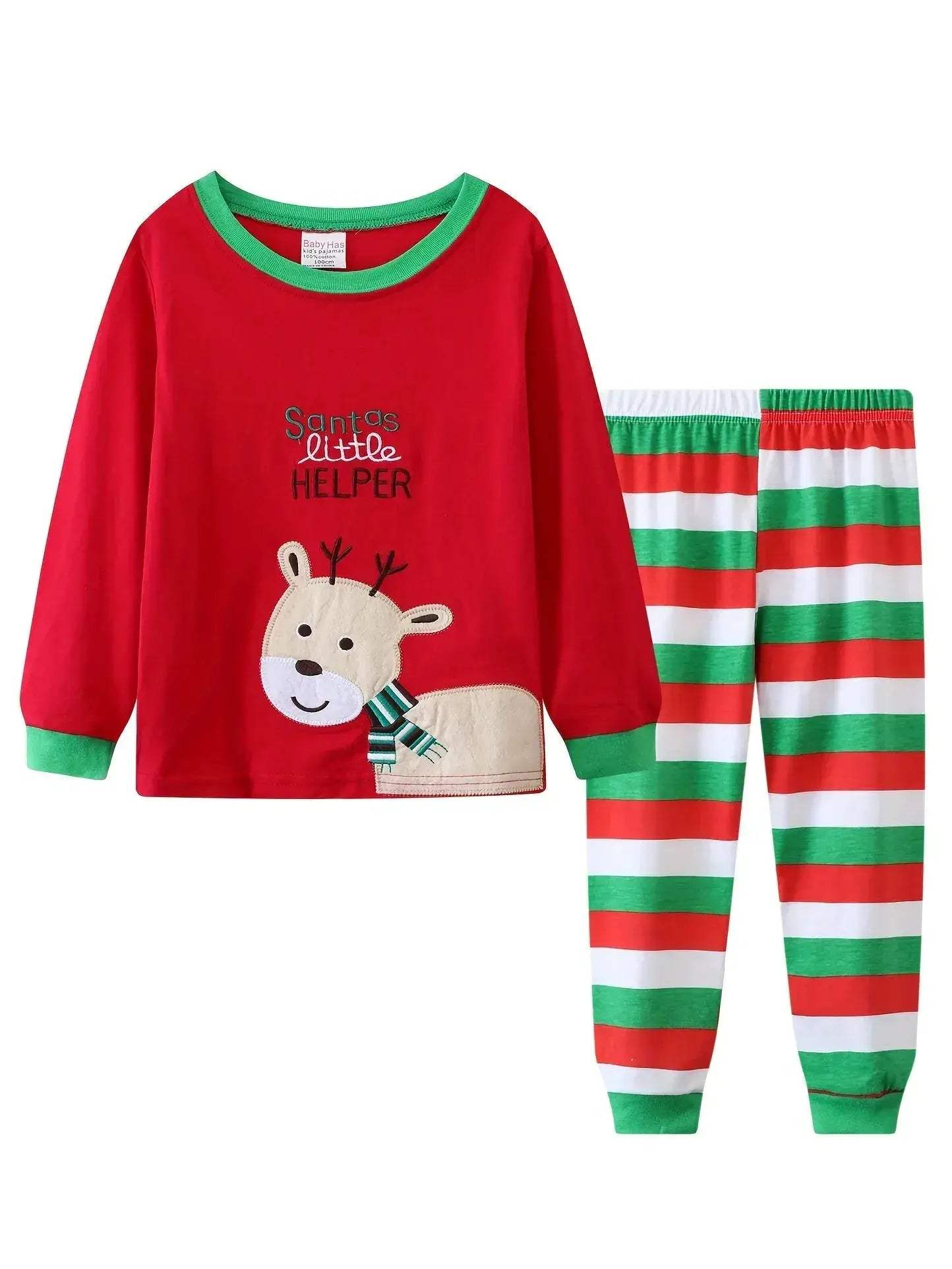  Cozy Cartoon Christmas Pajamas 2 Piece Set Toyland EU -  ToylandEU™