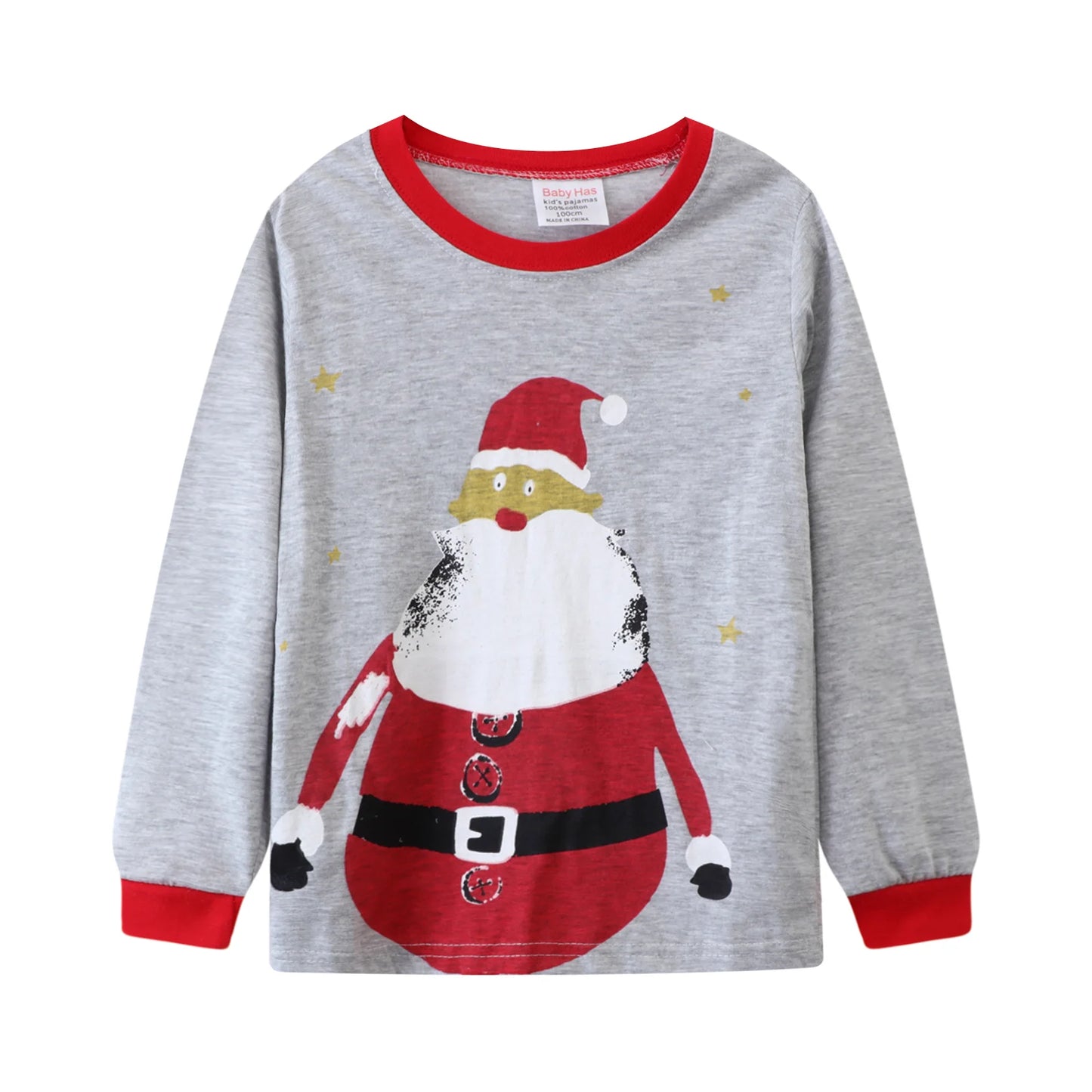 Cozy Cartoon Christmas Pajamas Set For Kids Boys 2 Piece Long Sleeve Round Neck Autumn Winter Sleepwear - ToylandEU