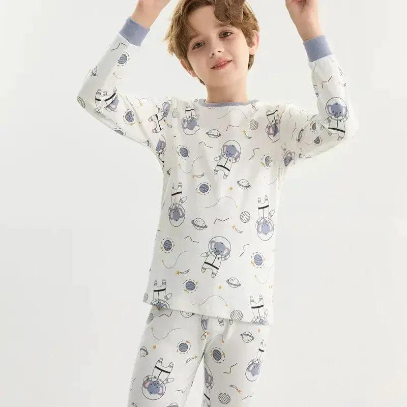  Cozy Cotton Pajama Set 7-13 Astronaut Blue Toyland EU -  ToylandEU™