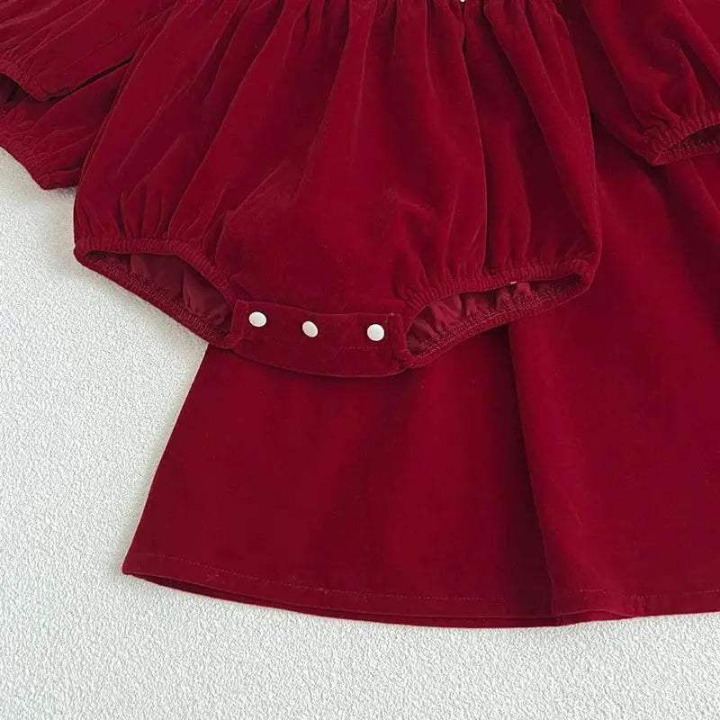  Cozy Cotton Rompers Long Sleeve Baby Girls Toyland EU -  ToylandEU™