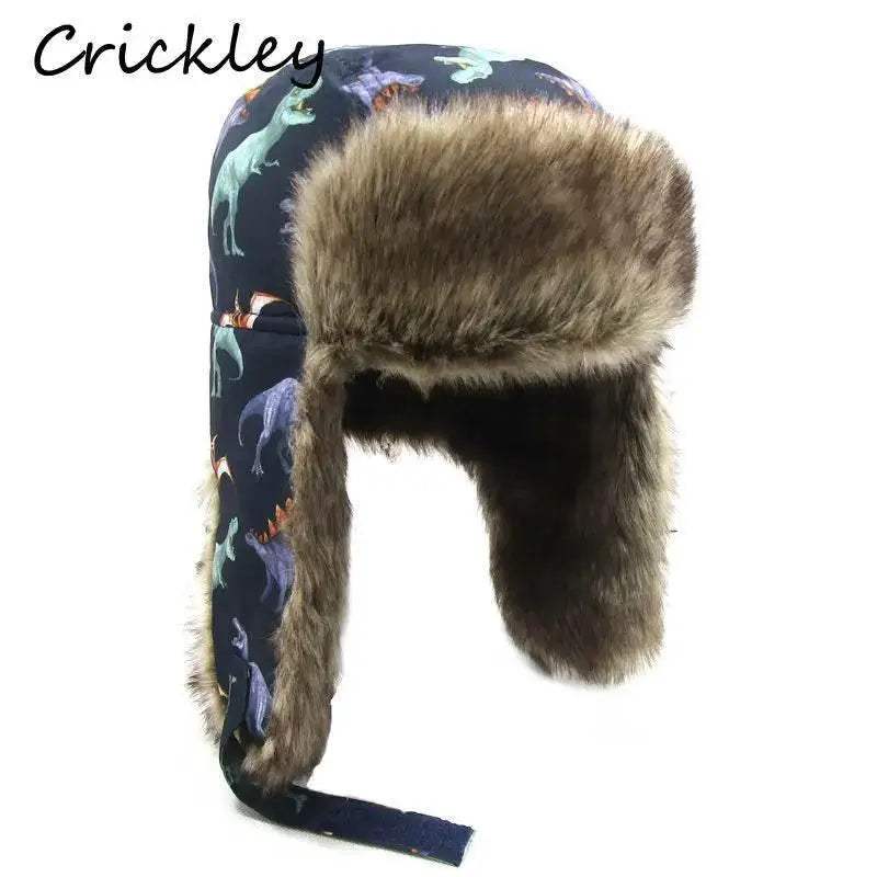  Cozy Dinosaur Ushanka Hat Ages 1 To 10 Toyland EU -  ToylandEU™