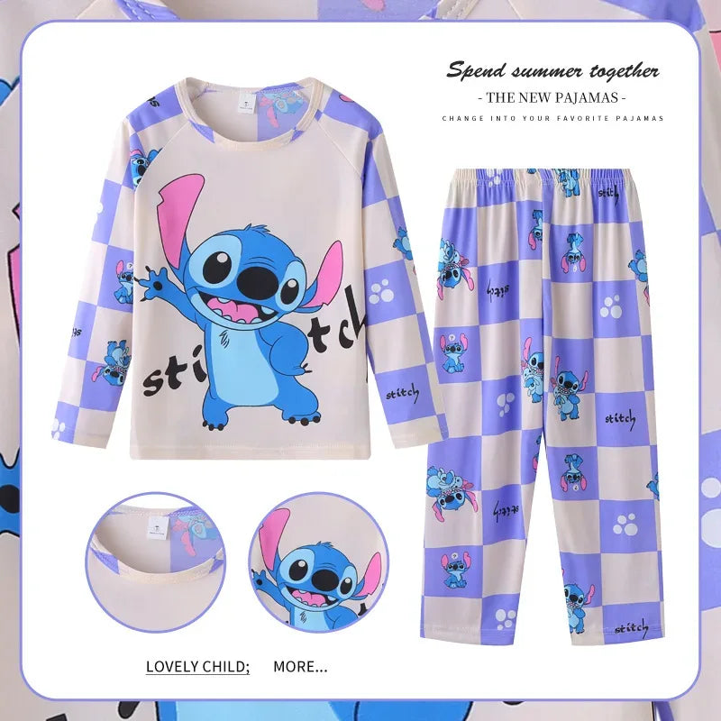 Cozy Disney Kids Pajamas Set With Elsa And Pooh Print For Kids 7 To 13 - ToylandEU