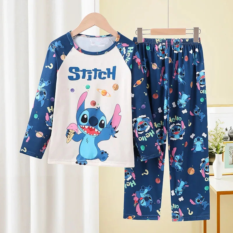 Cozy Disney Kids Pajamas Set With Elsa And Pooh Print For Kids 7 To 13 - ToylandEU