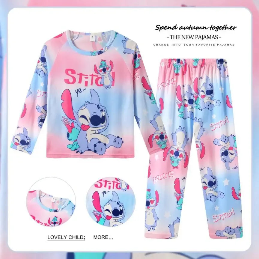Cozy Disney Kids Pajamas Set With Elsa And Pooh Print For Kids 7 To 13 - ToylandEU