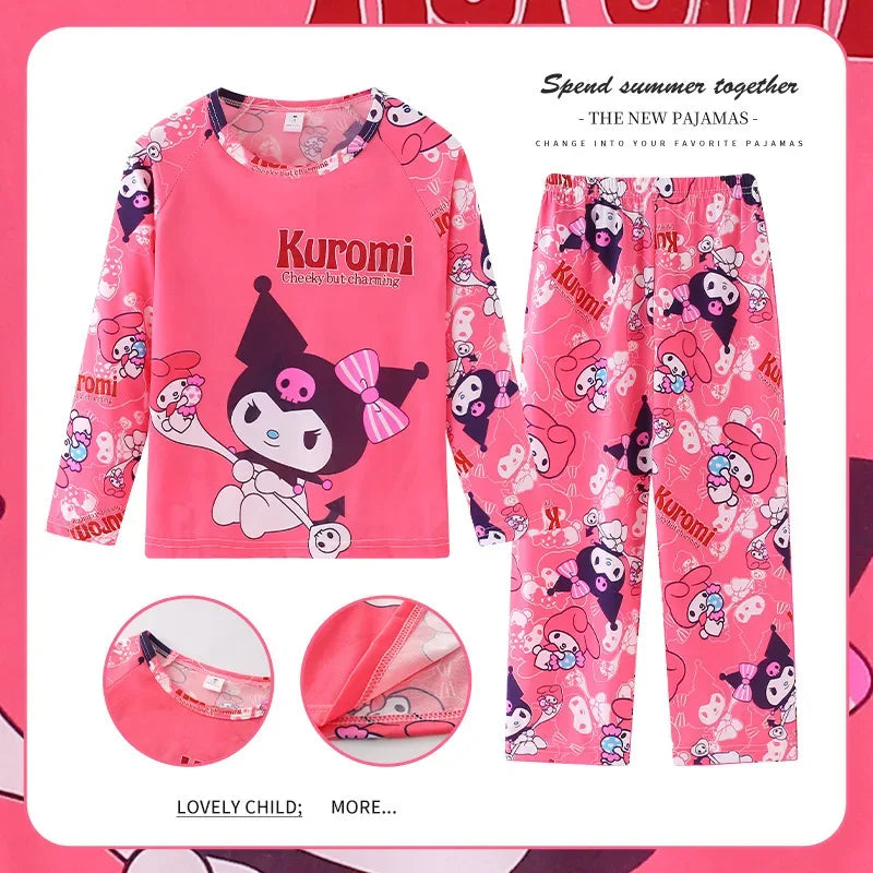 Cozy Disney Kids Pajamas Set With Elsa And Pooh Print For Kids 7 To 13 - ToylandEU