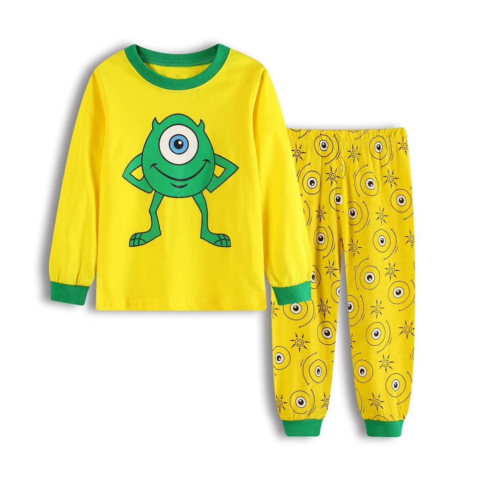 Cozy Disney Toy Story Buzz Lightyear Pajama Set For Kids Ages 4 To 6 Years Unisex Cotton Knit Sleepwear - ToylandEU