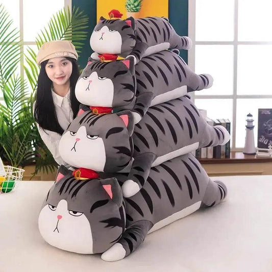 Cozy Emperor Cat Plush Pillow 60cm Toyland EU -  ToylandEU™
