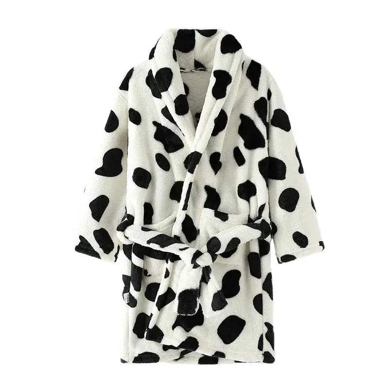 Cozy Flannel Kids Pajamas Unisex Warm Sleepwear Set - ToylandEU