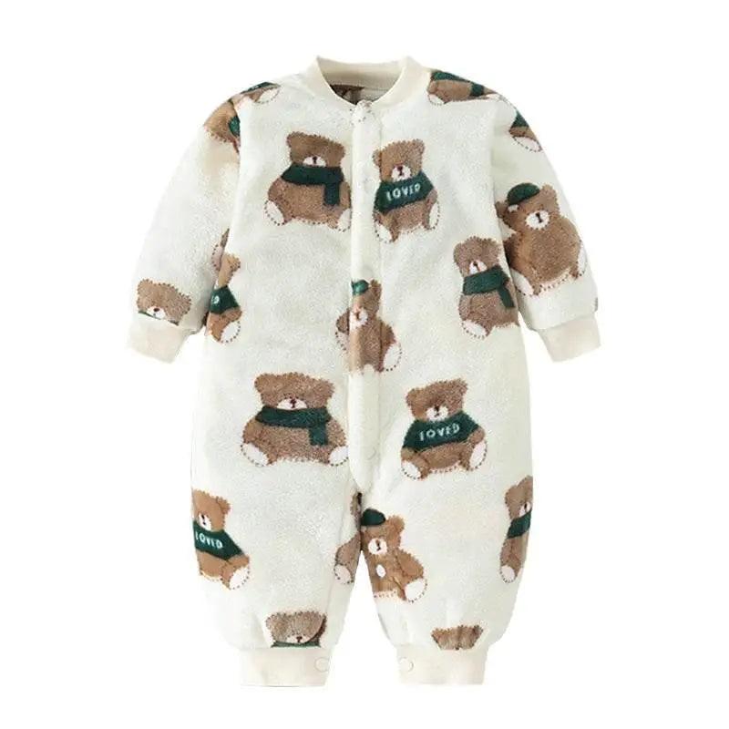  Cozy Flannel Knit Romper 0 To 18 Months Toyland EU -  ToylandEU™
