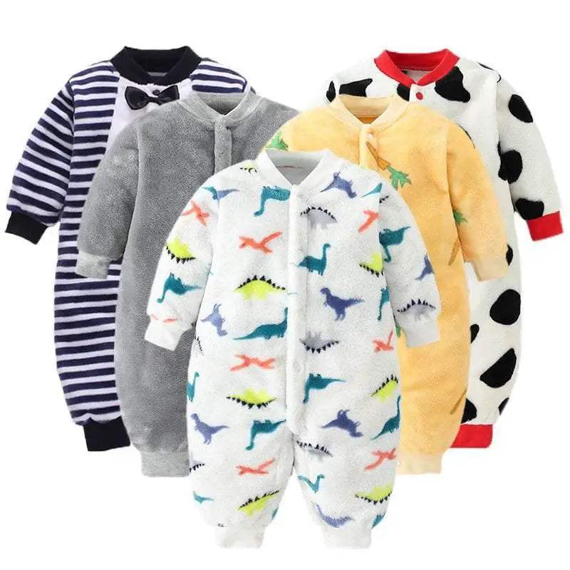  Cozy Flannel Knit Romper 0 To 18 Months Toyland EU -  ToylandEU™