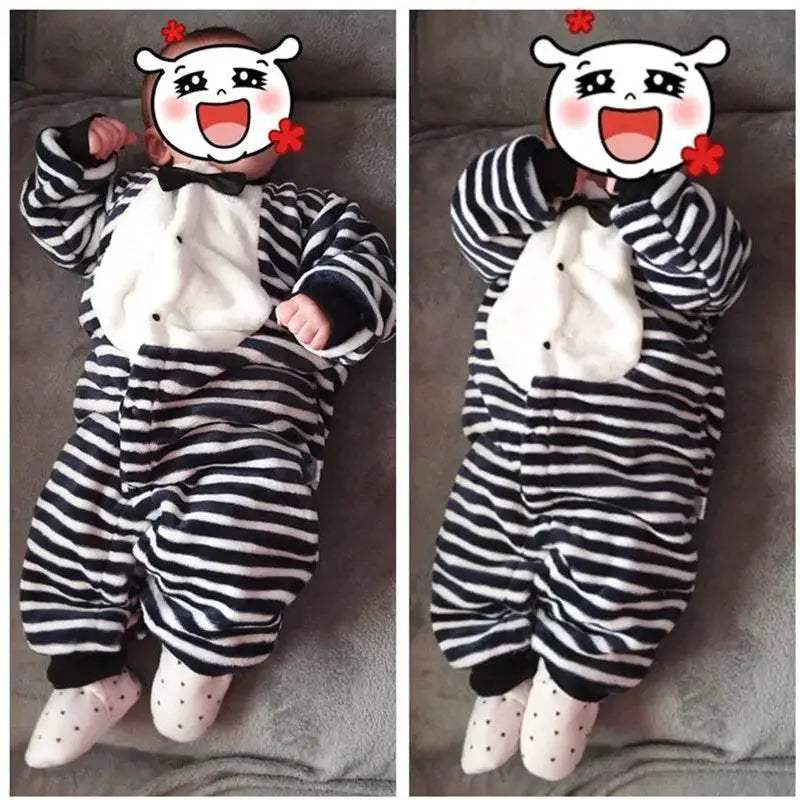  Cozy Flannel Knit Romper 0 To 18 Months Toyland EU -  ToylandEU™