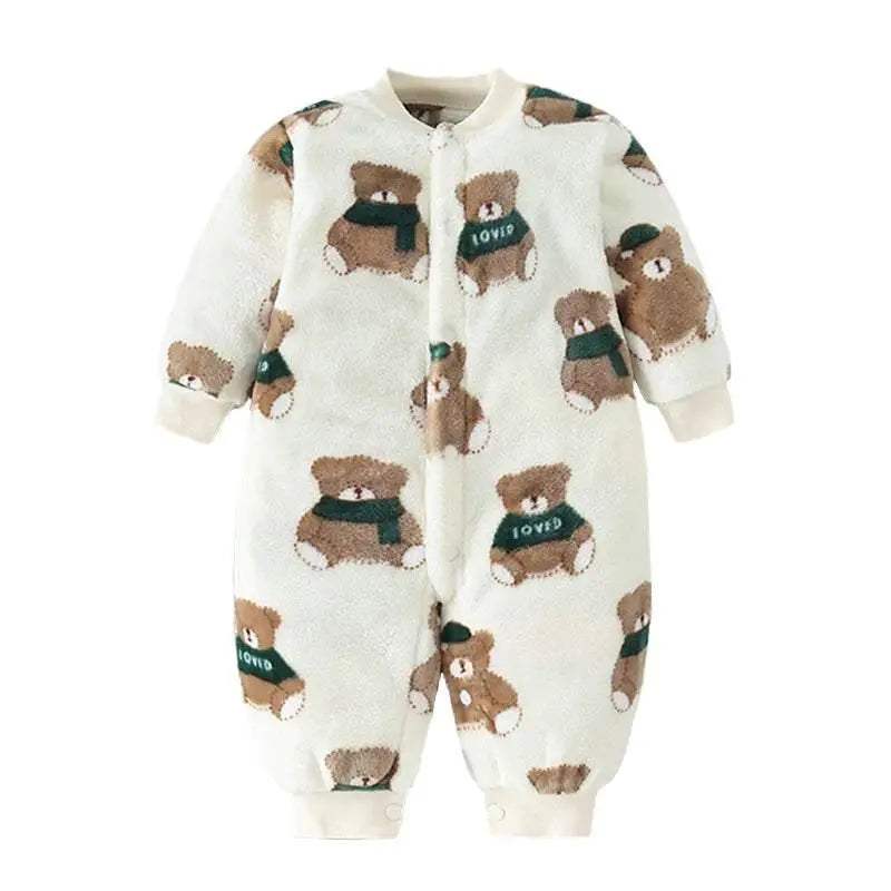  Cozy Flannel Knit Romper 0 To 18 Months Toyland EU -  ToylandEU™