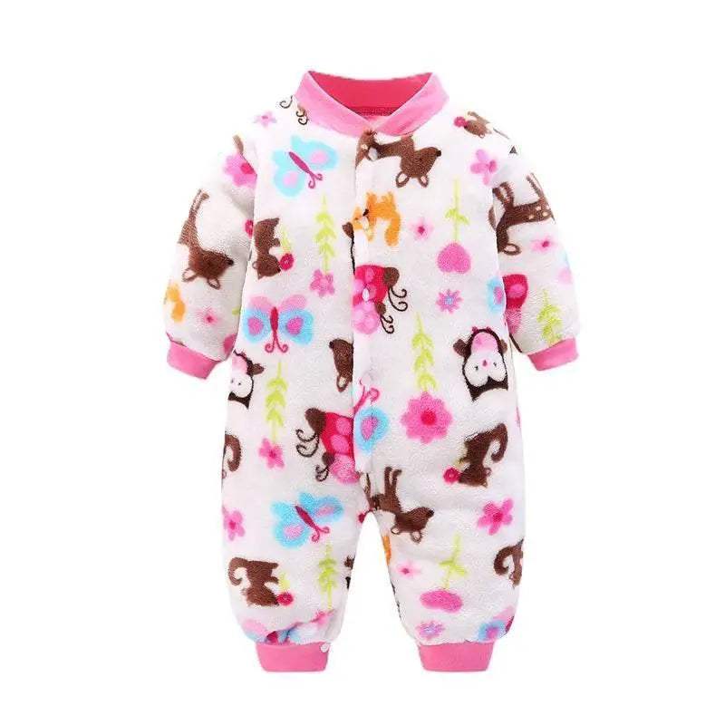 Cozy Flannel Knit Romper 0 To 18 Months Toyland EU -  ToylandEU™